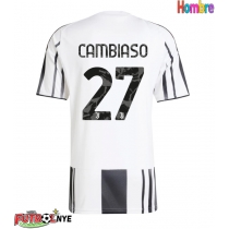 Camiseta Juventus Andrea Cambiaso #27 Primera Equipación 2025-26 manga corta